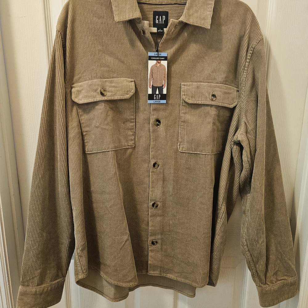 GAP Men's Tan Corduroy Jacket